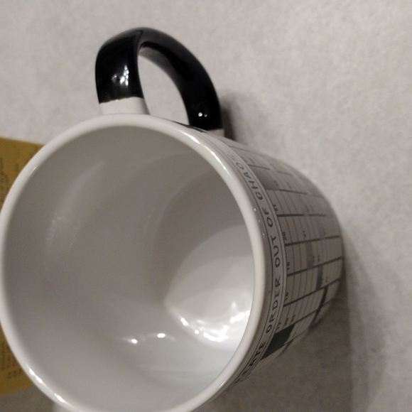 Philosophers Guide crossword puzzle mug. - Picture 4 of 10